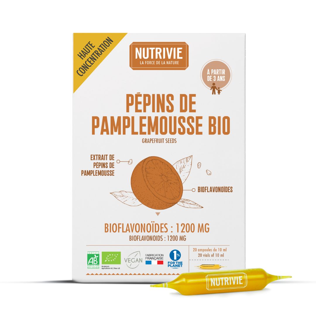 Pépins de pamplemousse Bio