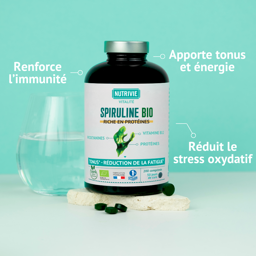 Spiruline Bio (500 comprimés)
