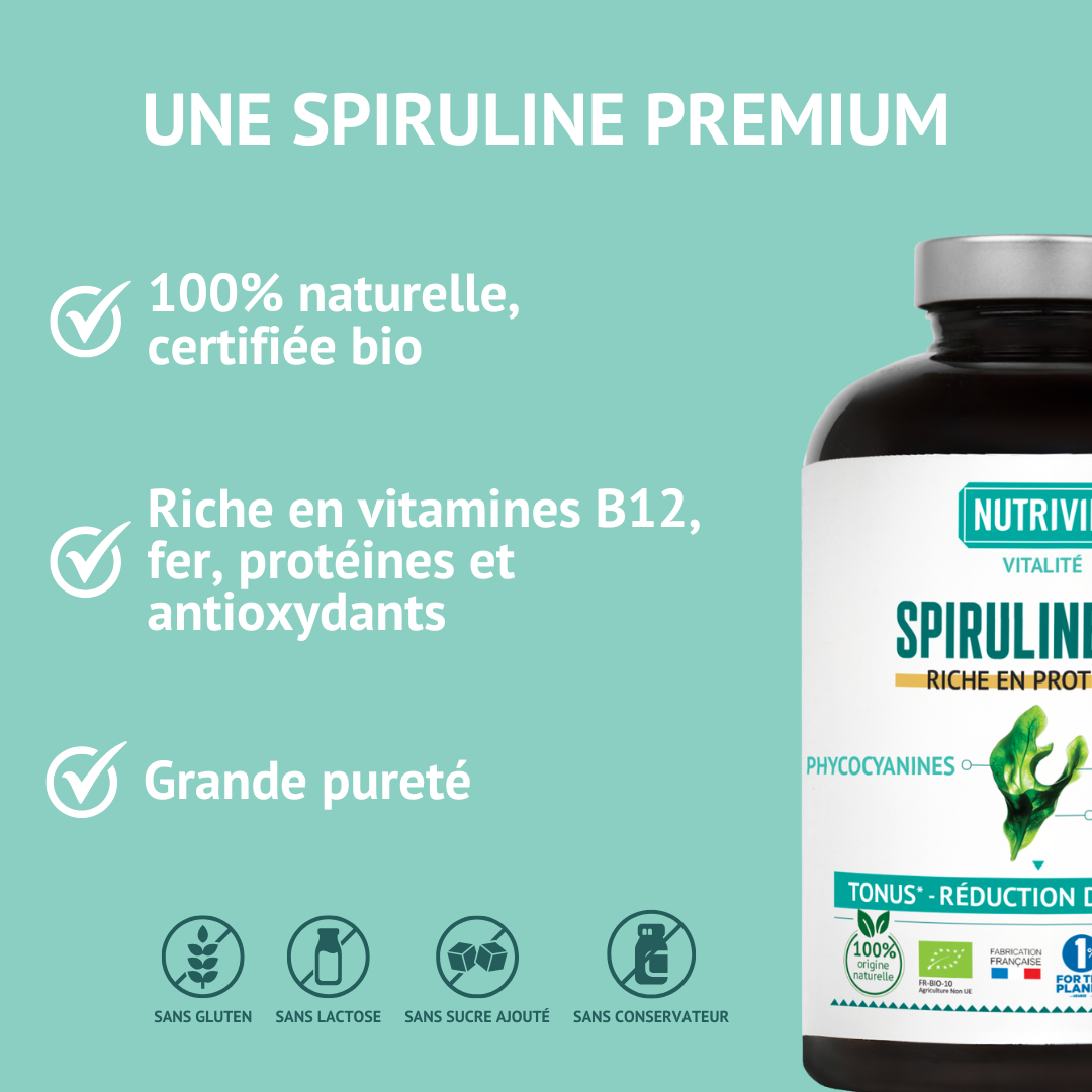 Spiruline Bio (500 comprimés)