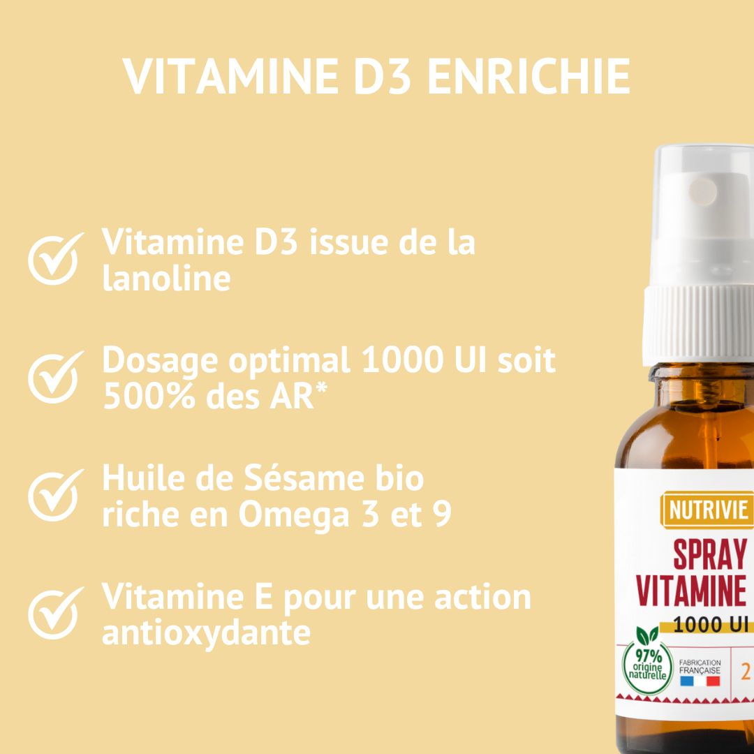 Vitamin D3 Spray - 1000 IU