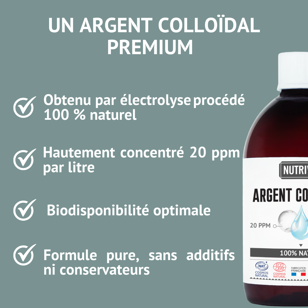 Argent colloïdal 500ml