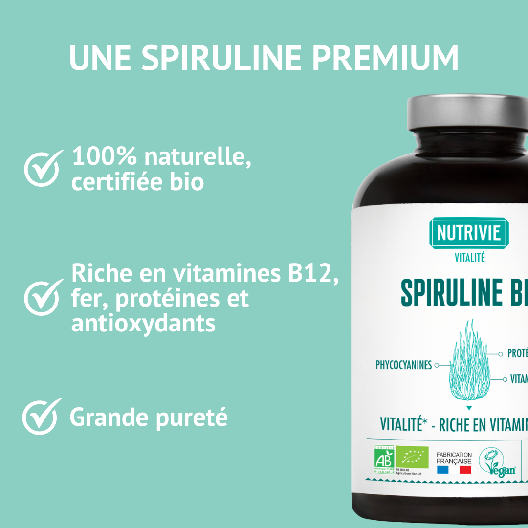 Spiruline Bio (500 comprimés)