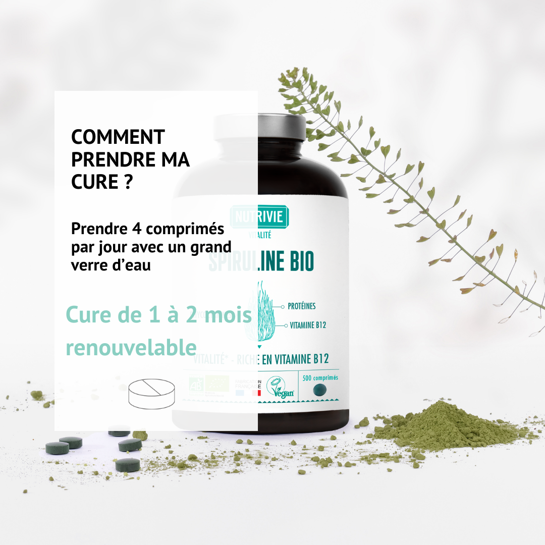 Spiruline Bio (500 comprimés)