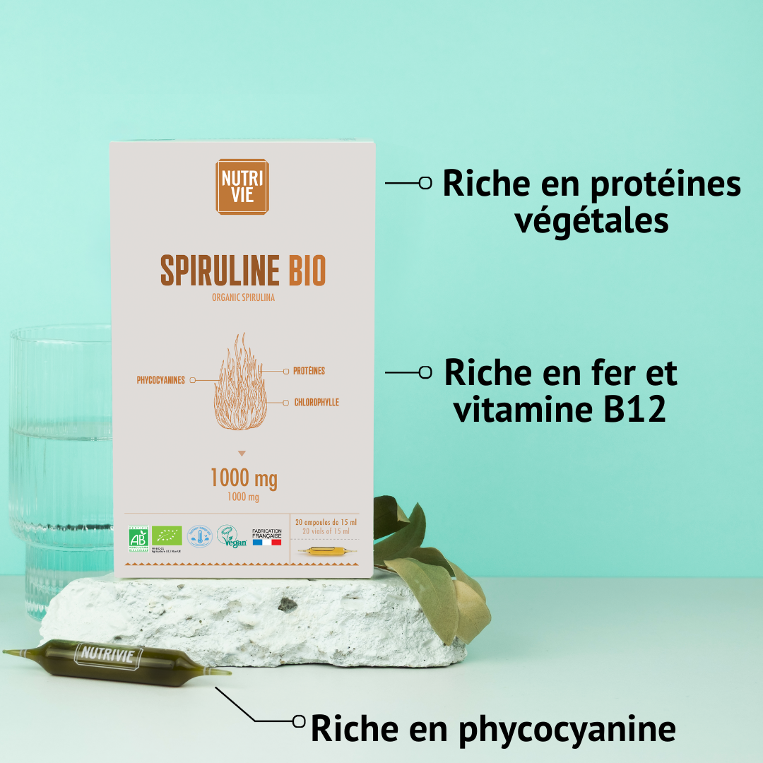 Spiruline Bio 1000mg