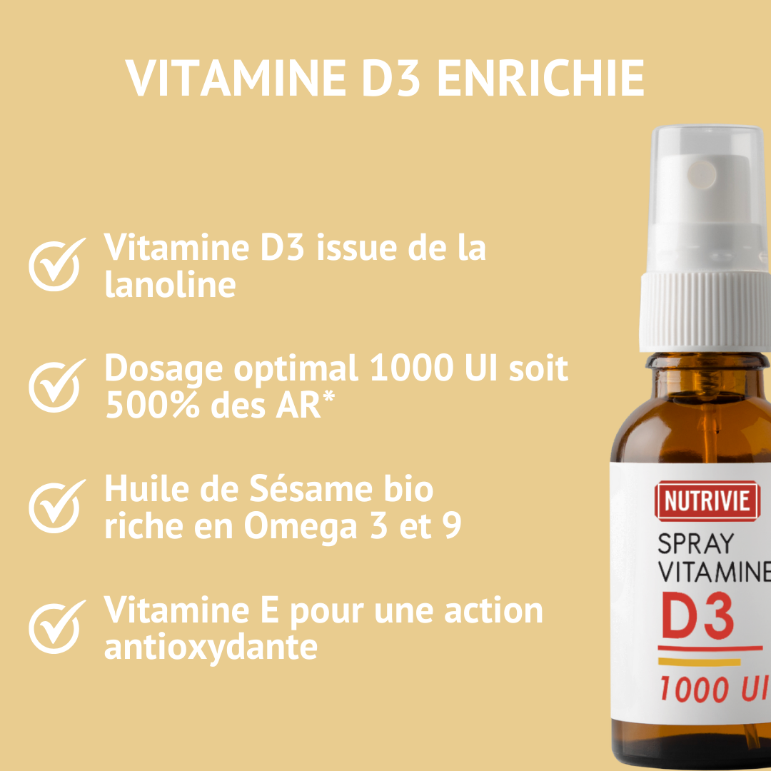 Vitamin D3 Spray - 1000 IU