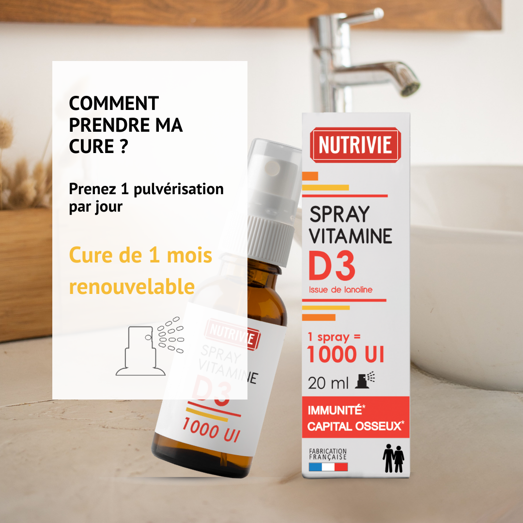 Vitamin D3 Spray - 1000 IU