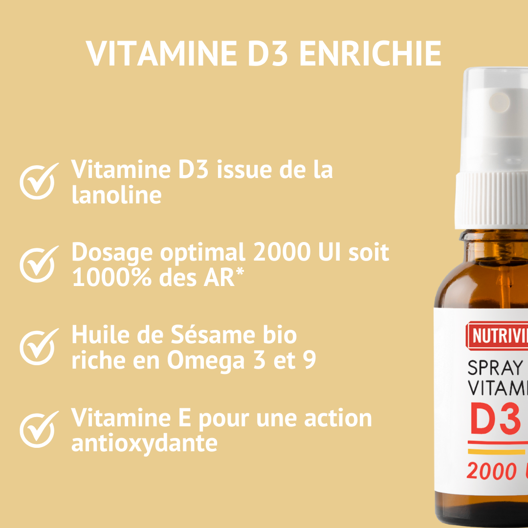 Vitamin D3 2000 IU Spray