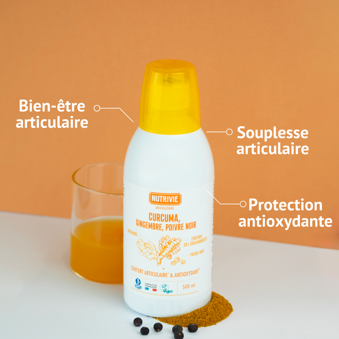 Curcuma, Gingembre, Poivre Noir