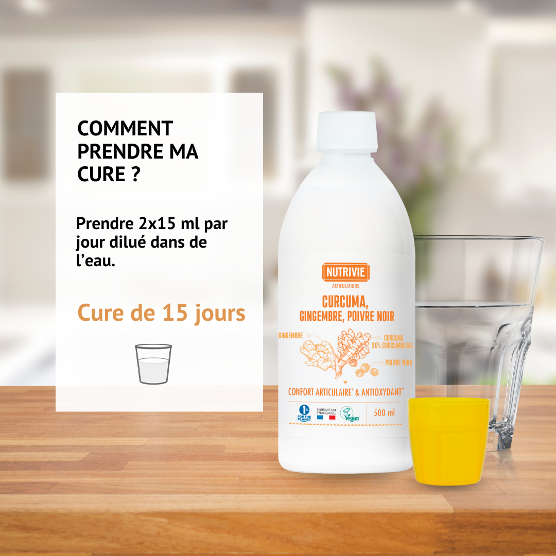 Curcuma, Gingembre, Poivre Noir