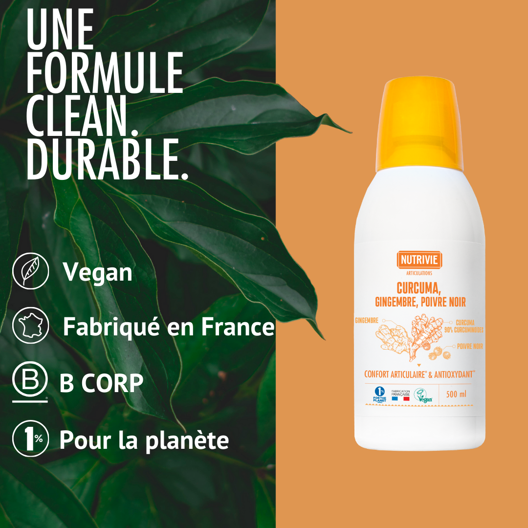 Curcuma, Gingembre, Poivre Noir