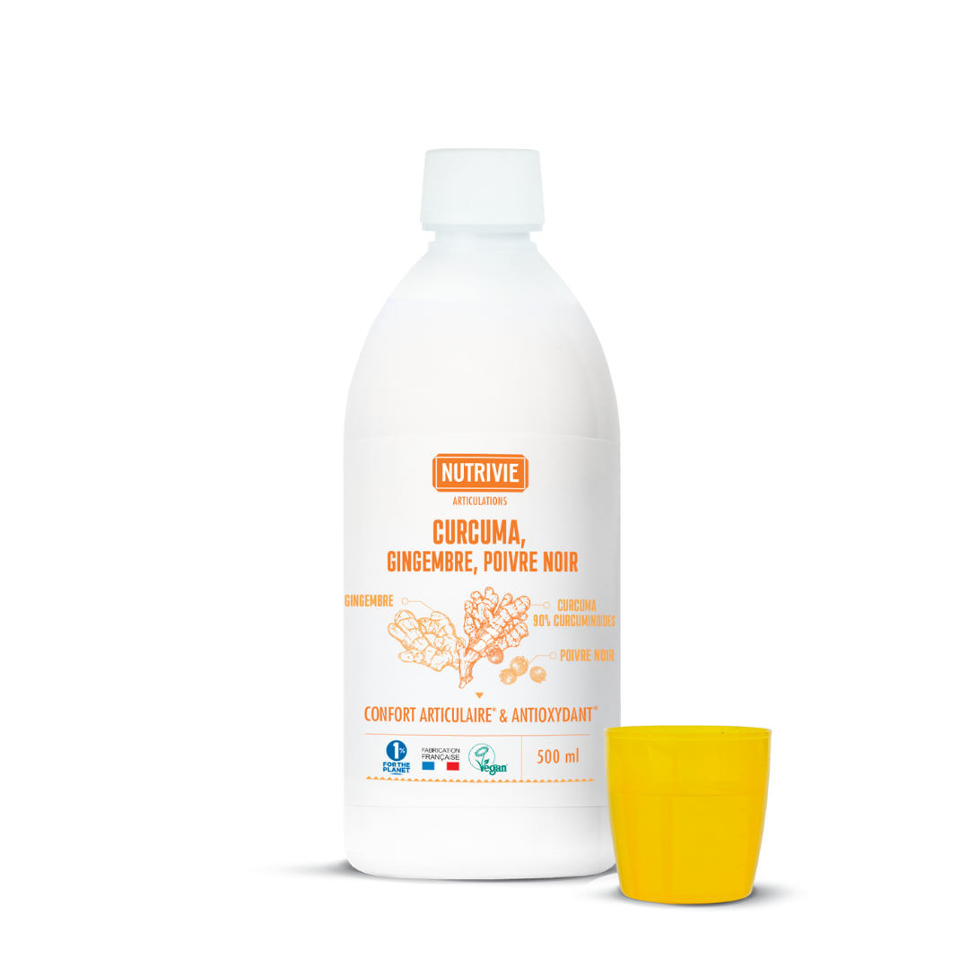 Curcuma, Gingembre, Poivre Noir