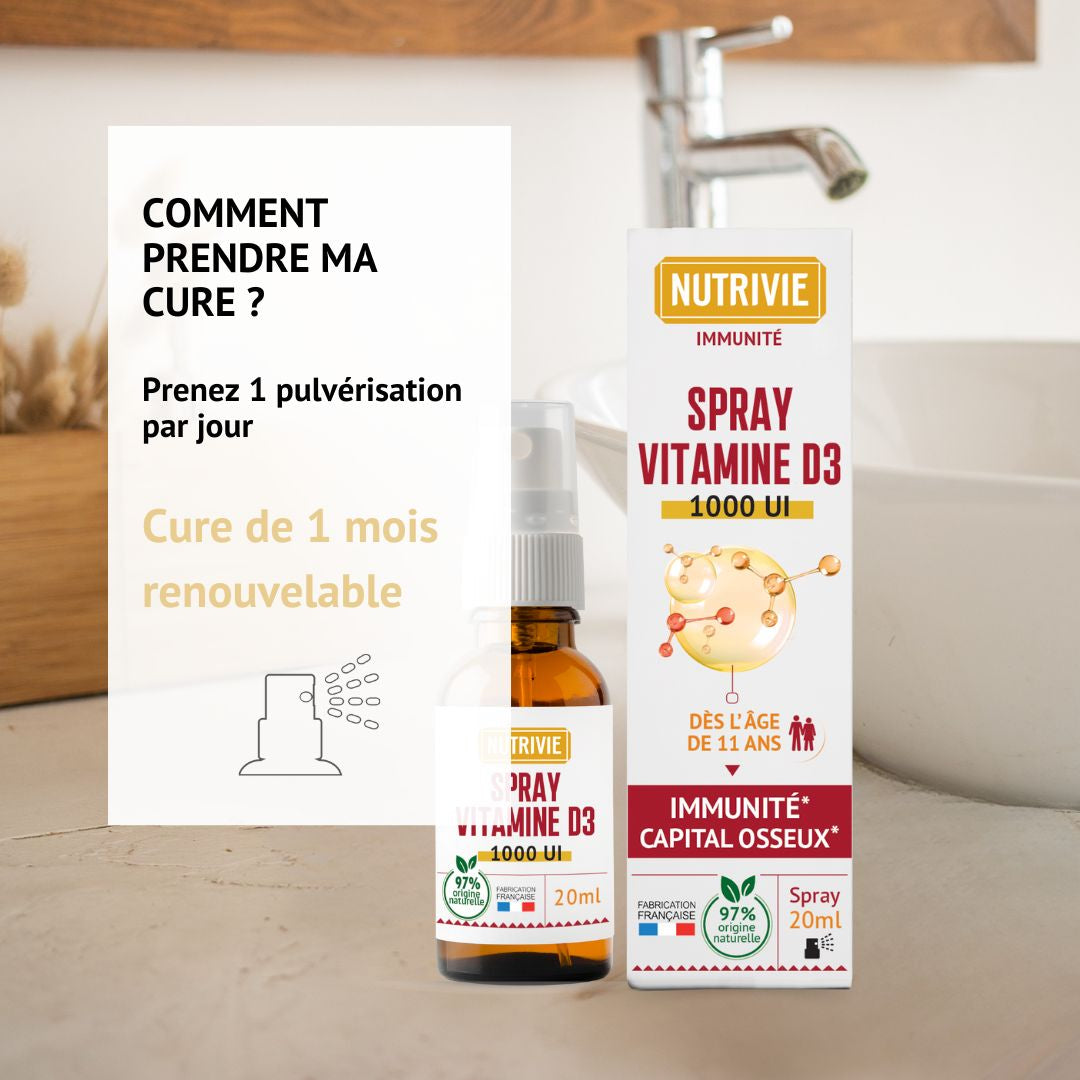 Vitamin D3 Spray - 1000 IU