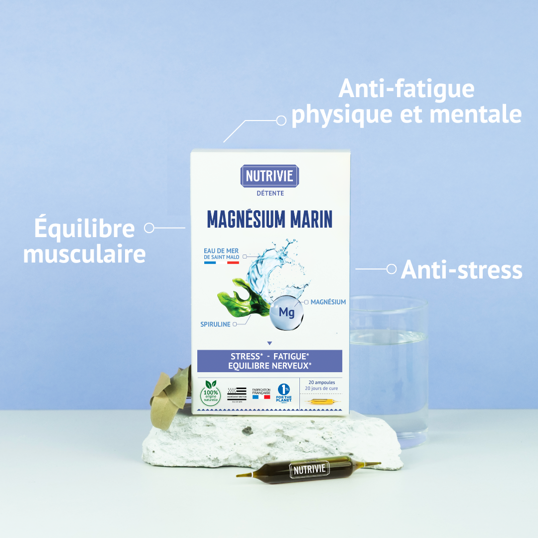 Bienfaits du Complexe magnésium marin Nutrivie