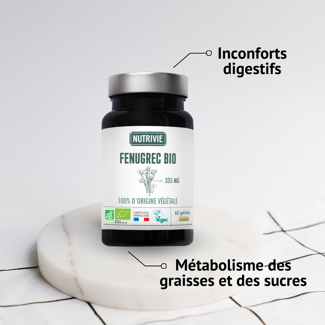 Bienfaits du Fenugrec Bio Nutrivie