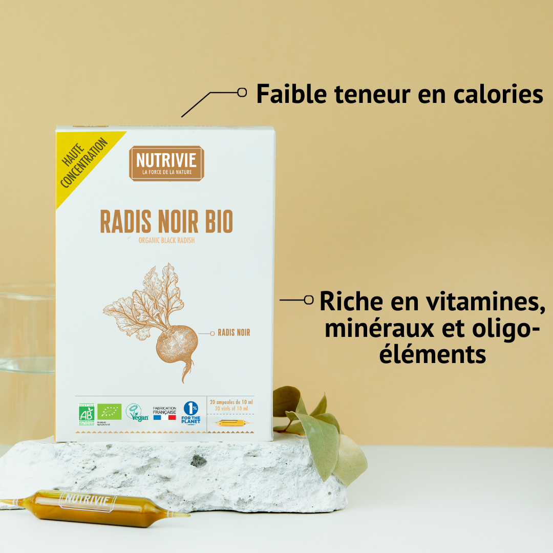 Bienfaits du radis Noir Bio Nutrivie