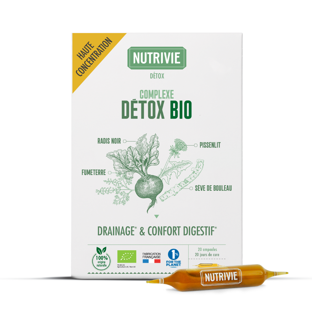 Complexe détox Bio Nutrivie drainage confort digestif