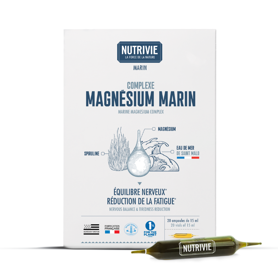 Complexe magnésium marin équilibre nerveux réduction de la fatigue