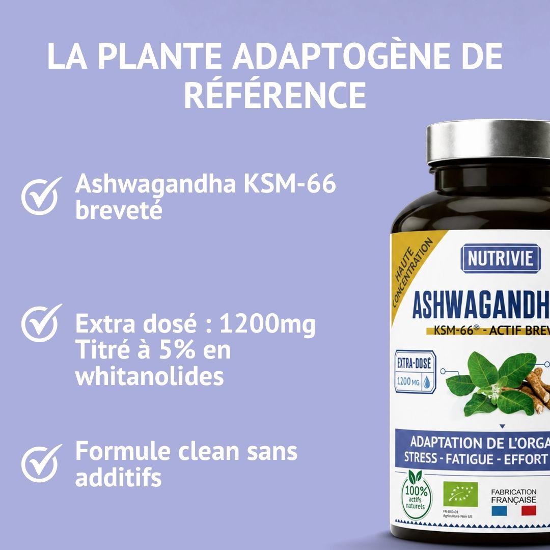 Organic Ashwagandha 1200mg