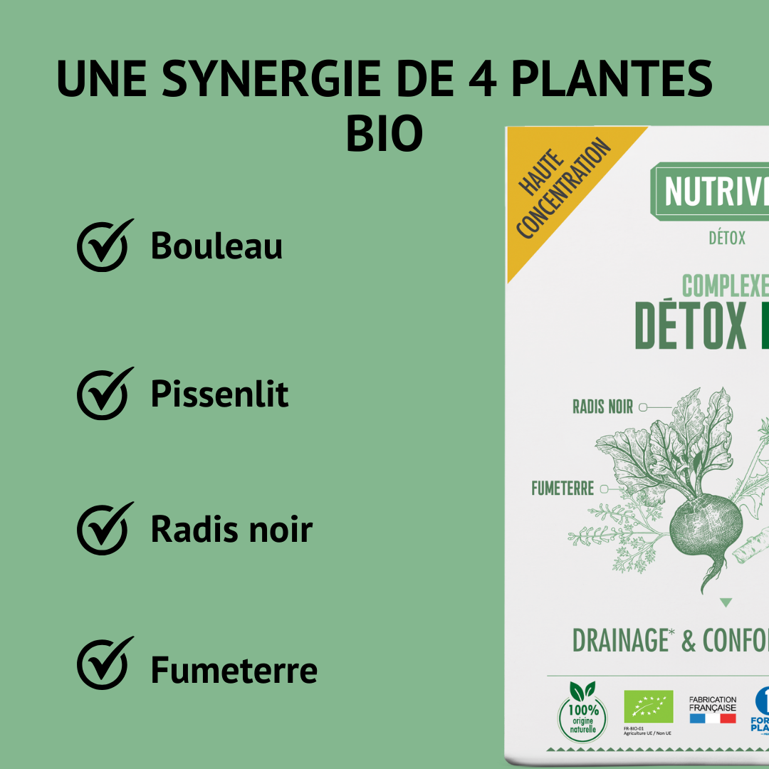 Engagements du Complexe détox Bio Nutrivie