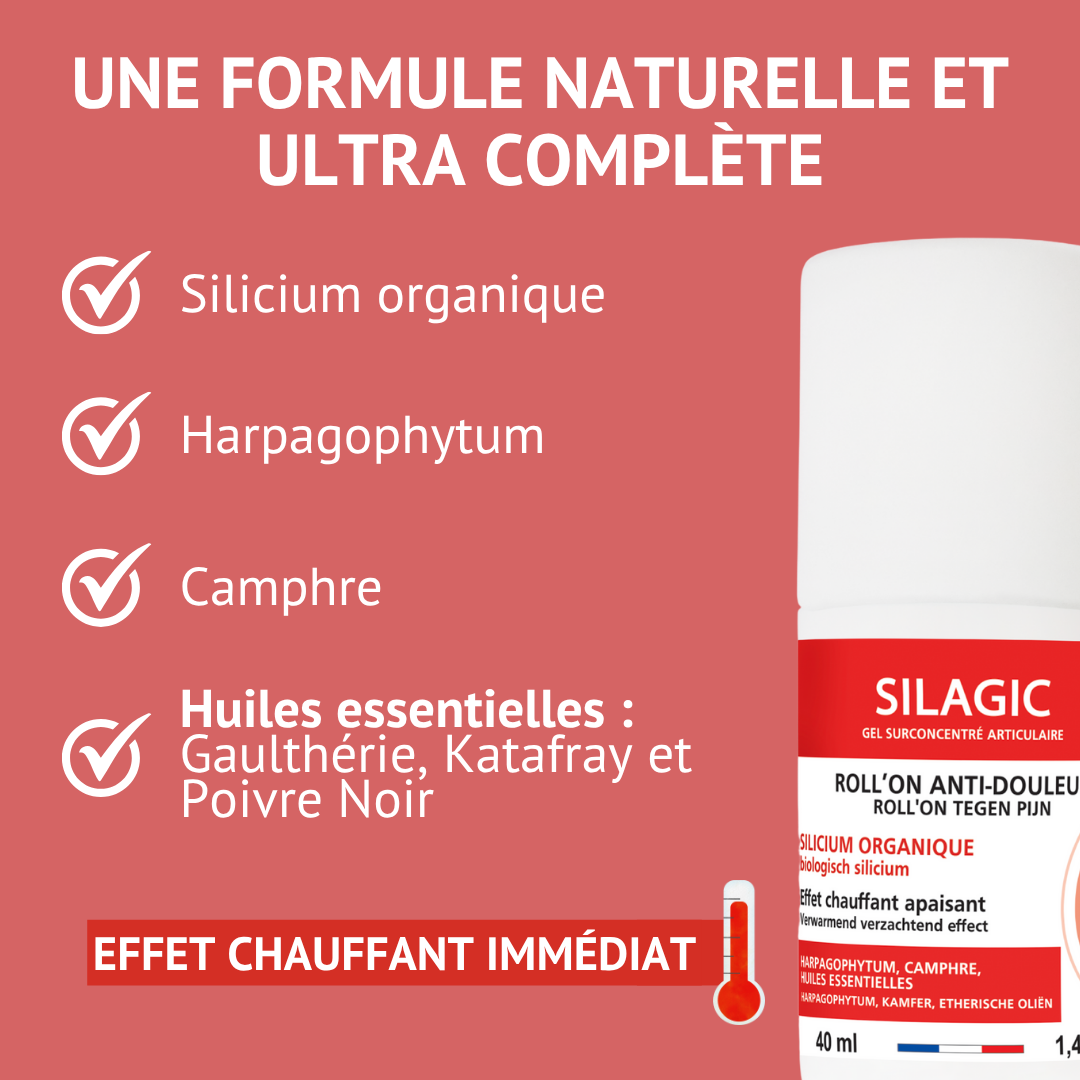 Roll’on Anti-Douleur Silicium - Silagic