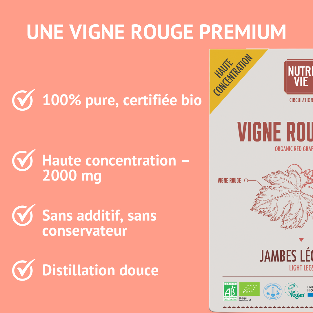 Engagements de la vigne rouge Nutrivie