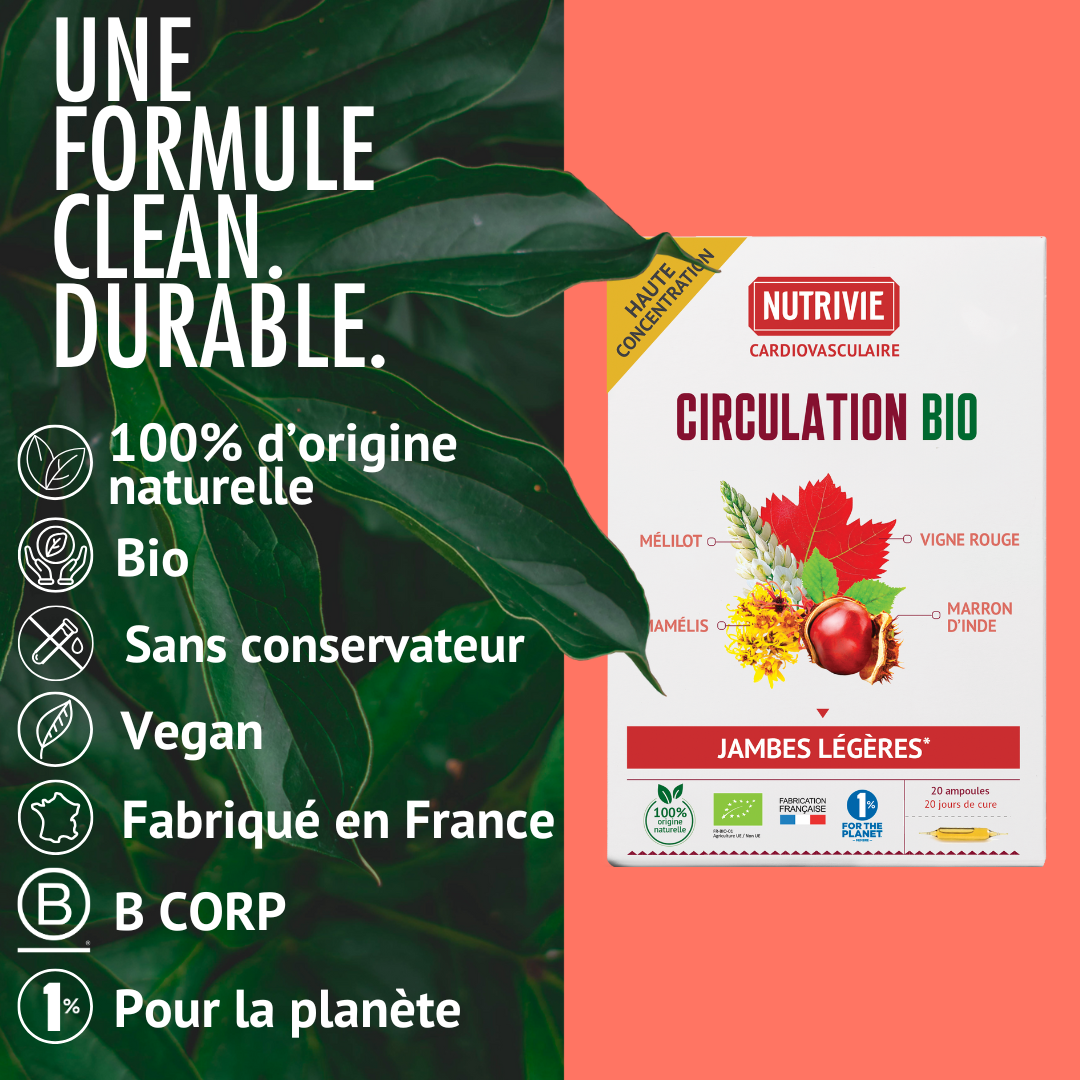 Formule Naturelle et Clean Complexe Circulation Bio Nutrivie