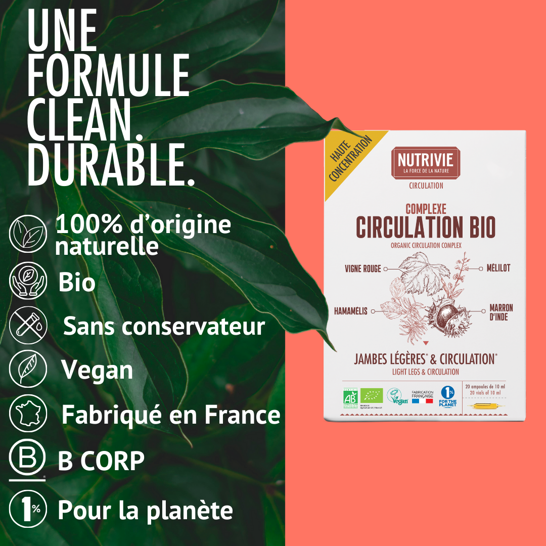 Formule du Complexe circulation Bio Nutrivie