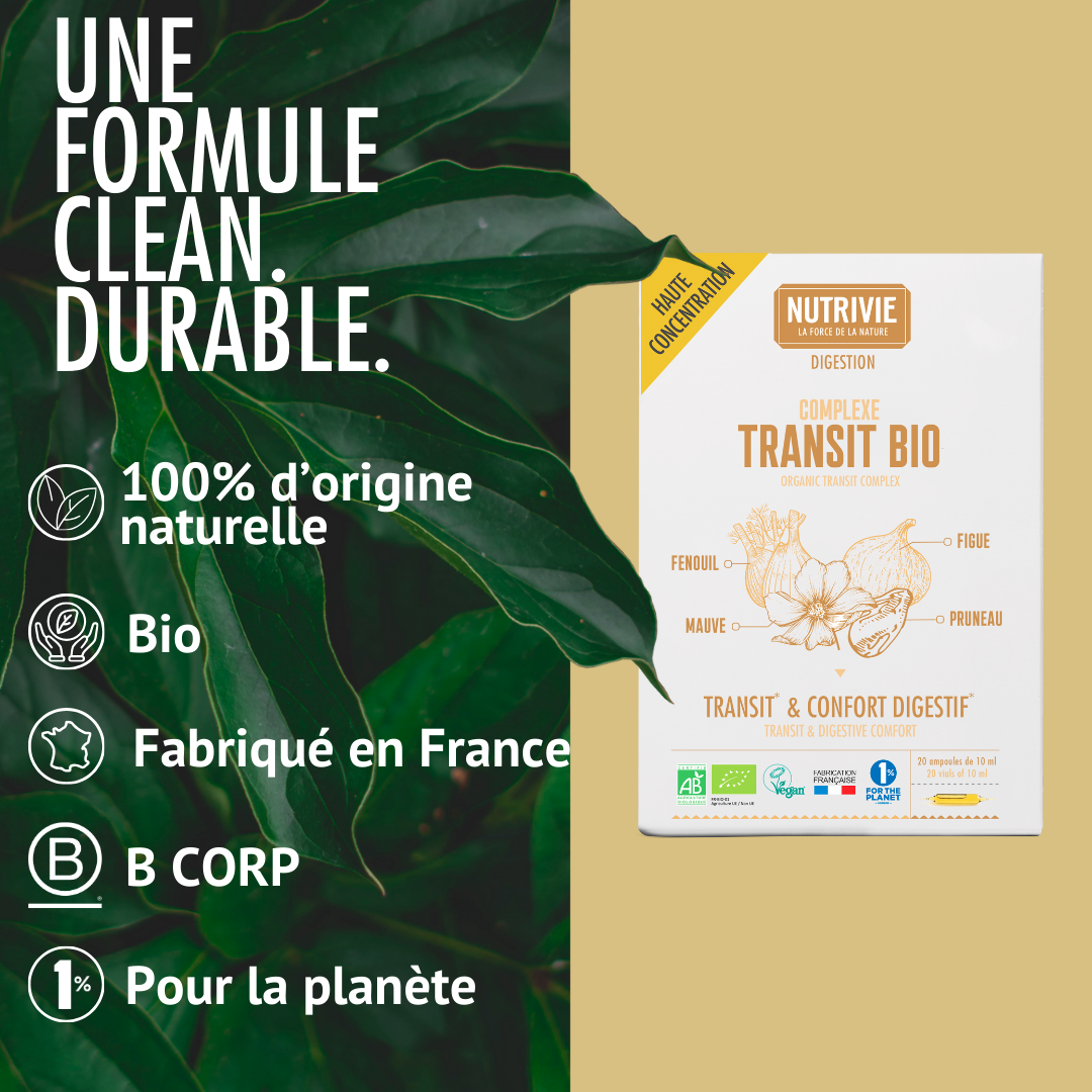 Formule du Complexe Transit Bio Nutrivie