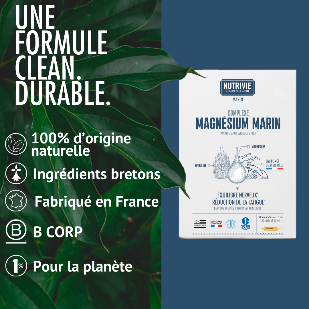 Formule du Complexe magnésium marin