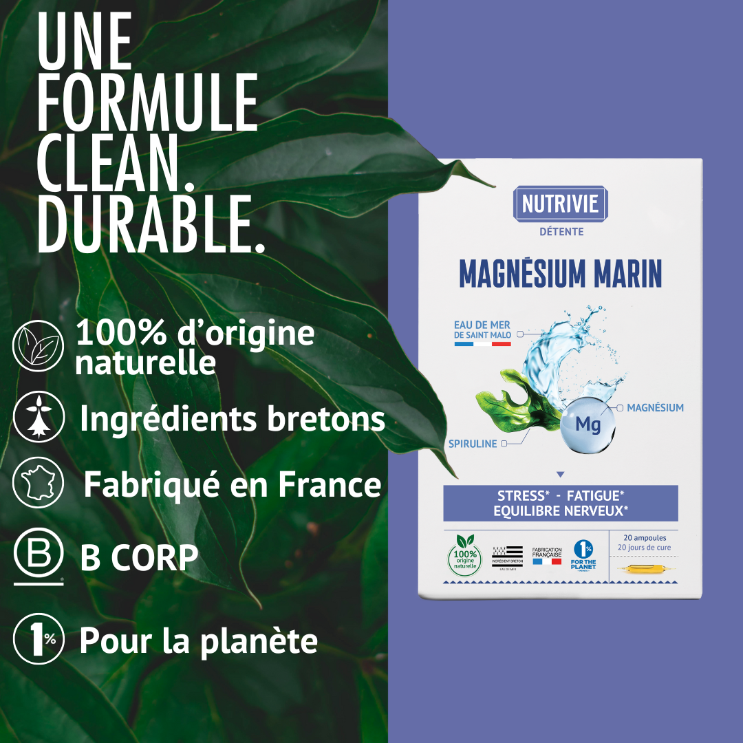 Formule du Complexe magnésium marin Nutrivie