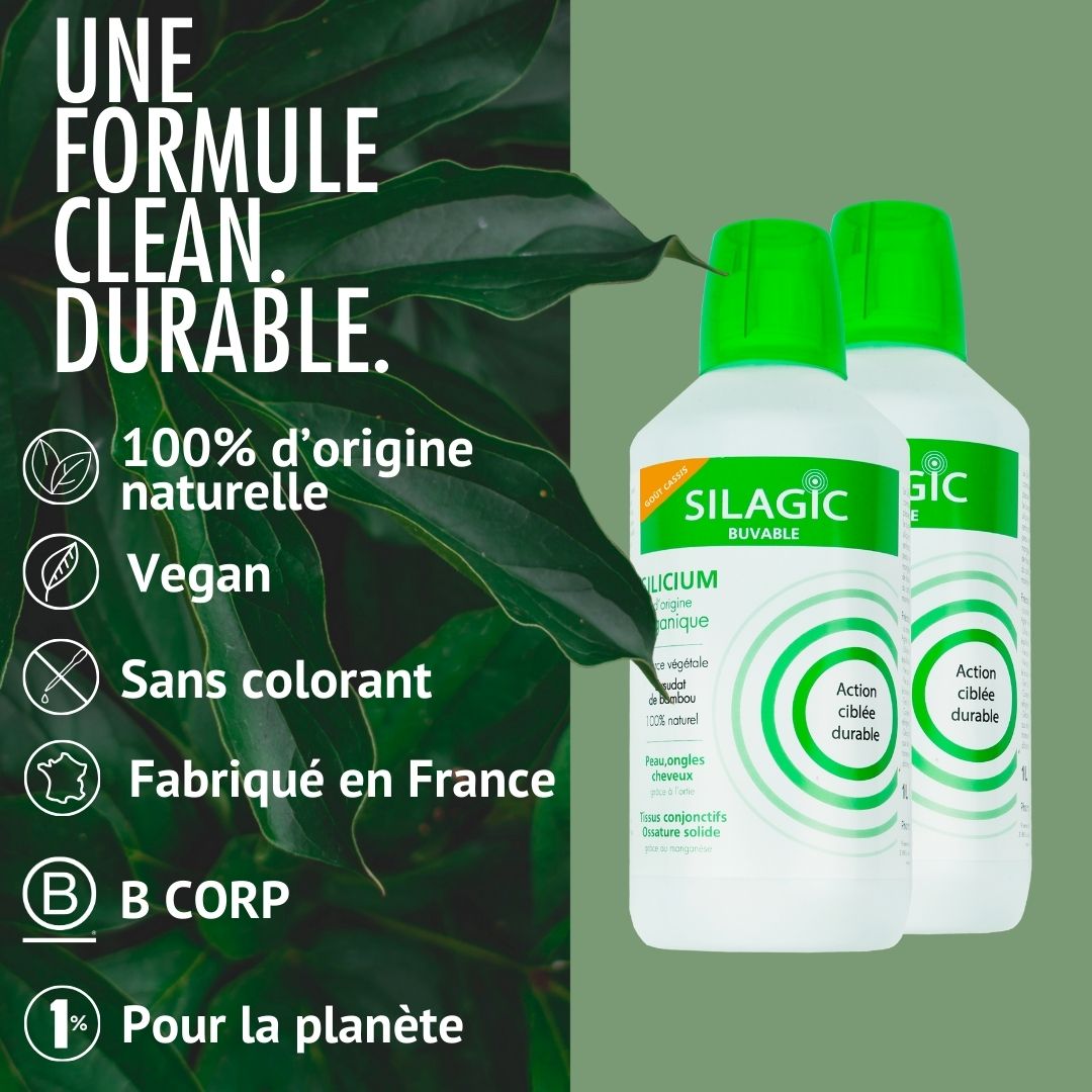 Duo Silicium Source Végétale - Silagic