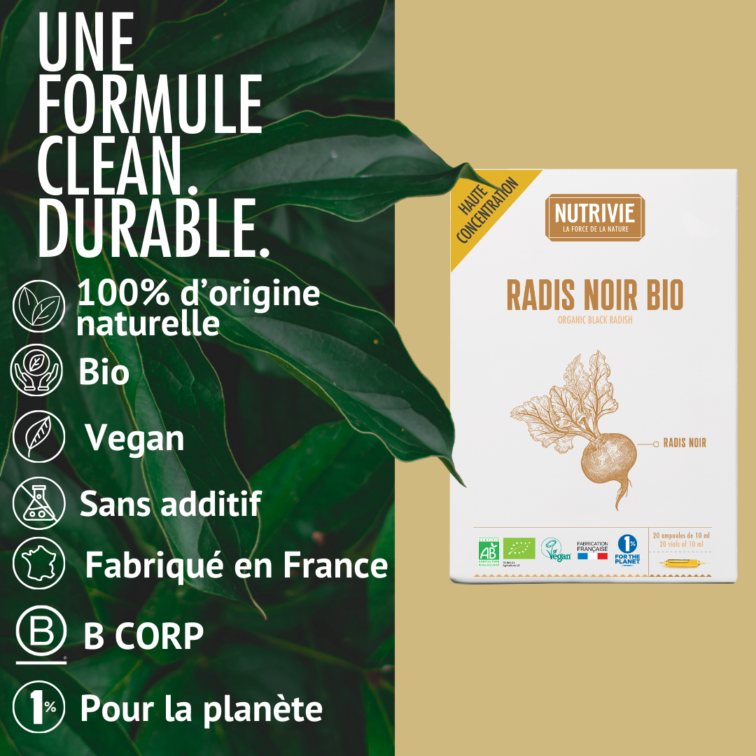 Formule du radis Noir Bio Nutrivie