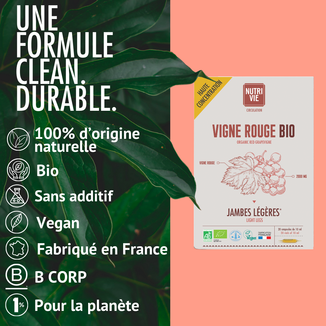 Formule de la vigne rouge Nutrivie