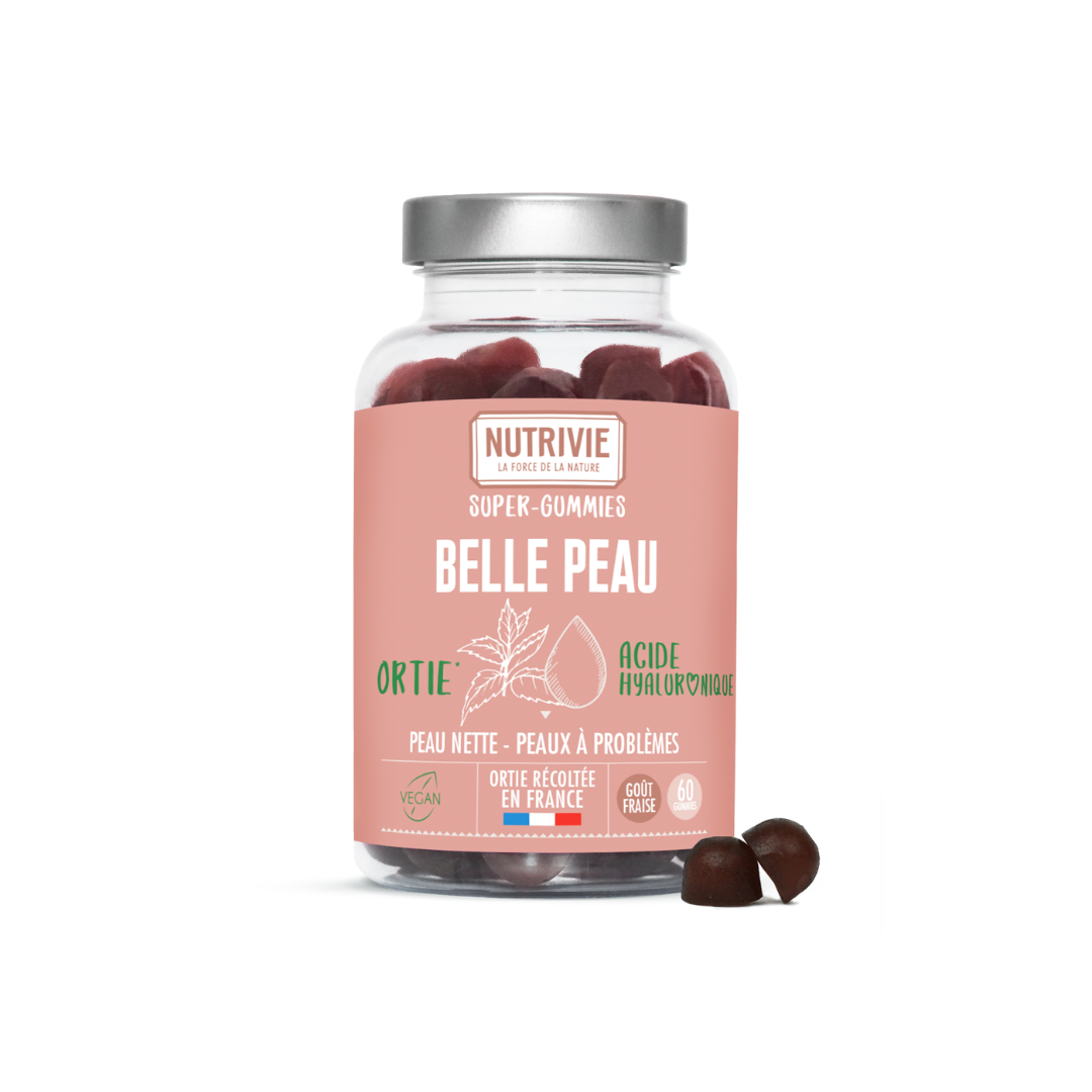 Gummies belle peau Nutrivie peau nette peaux à problèmes