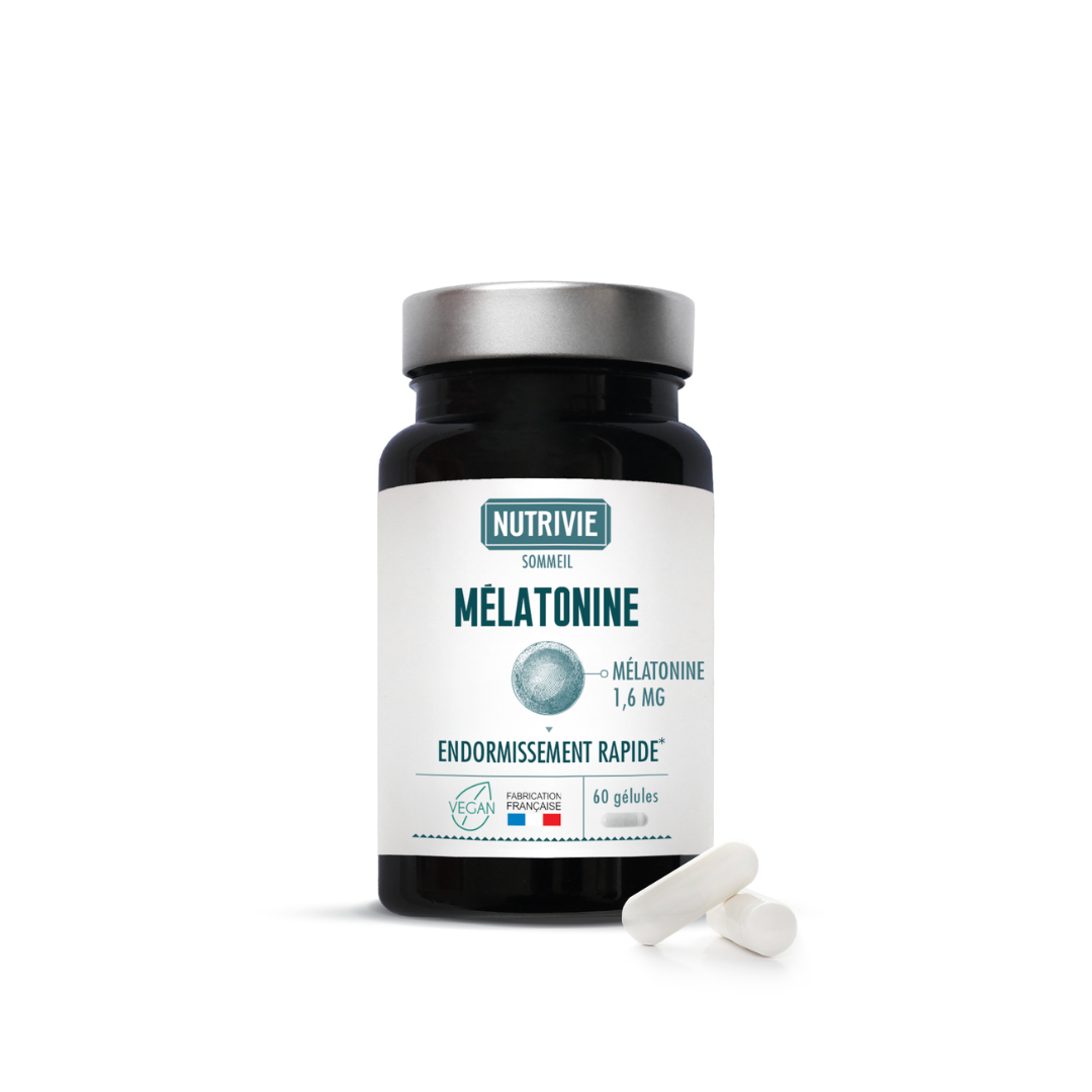 Mélatonine de Nutrivie endormissement rapide