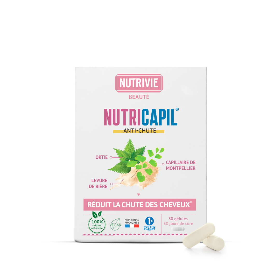 Nutricapil Nutrivie réduit à chute des cheveux