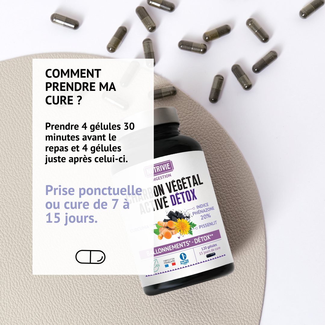 Charbon Végétal Activé Détox