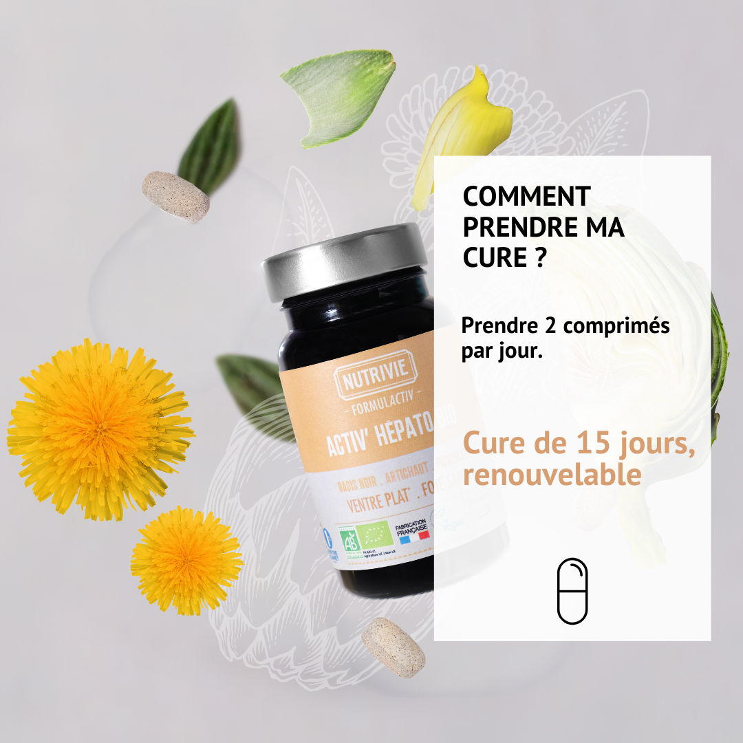 Posologie et cure de l'Activ'Hepato Nutrivie