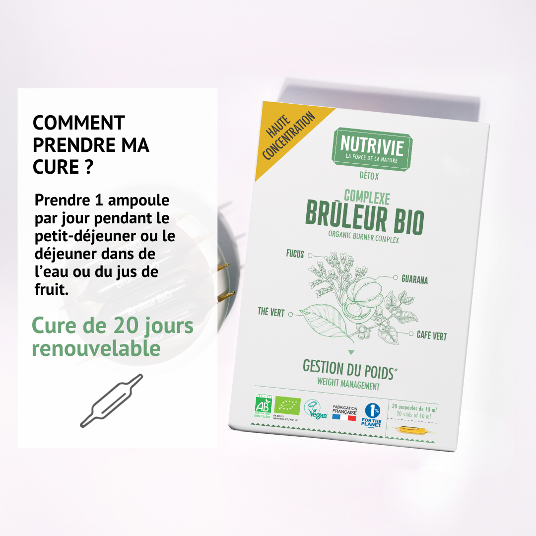 Posologie et cure du Complexe brûleur Bio Nutrivie
