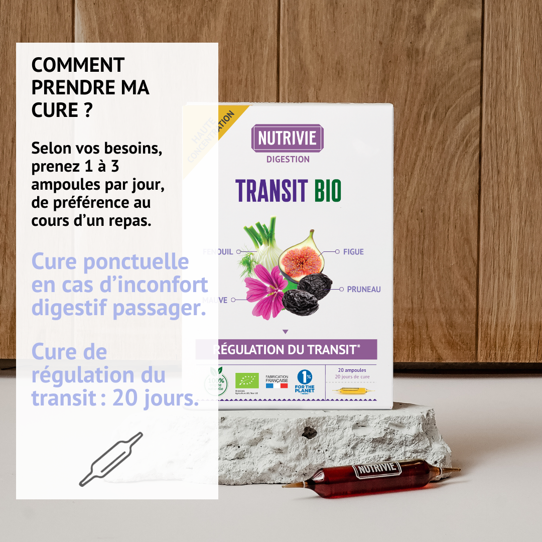Posologie et cure du Complexe Transit Bio Nutrivie