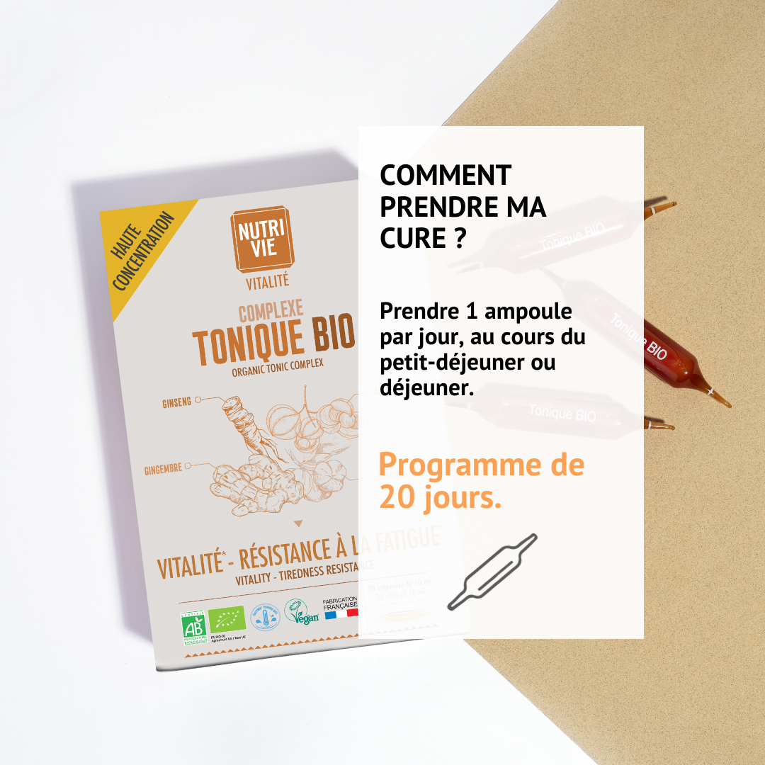 Posologie et cure du Complexe Tonique Bio Nutrivie