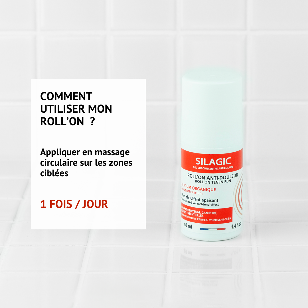 Roll’on Anti-Douleur Silicium - Silagic