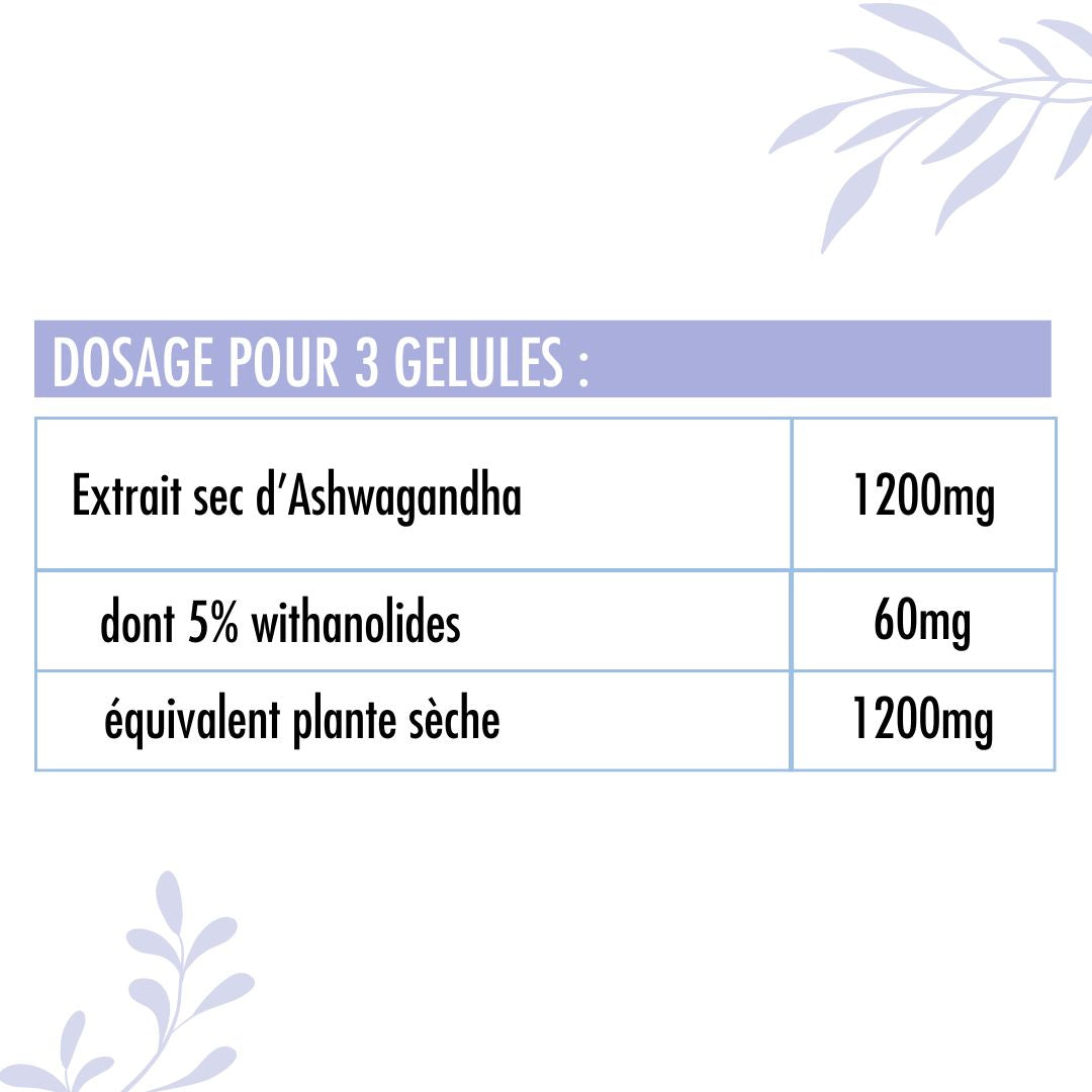 Organic Ashwagandha 1200mg