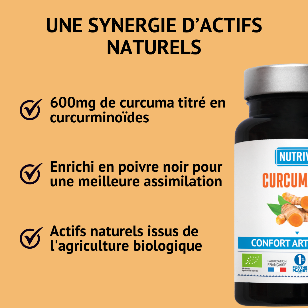 Engagements du curcuma Bio Nutrivie