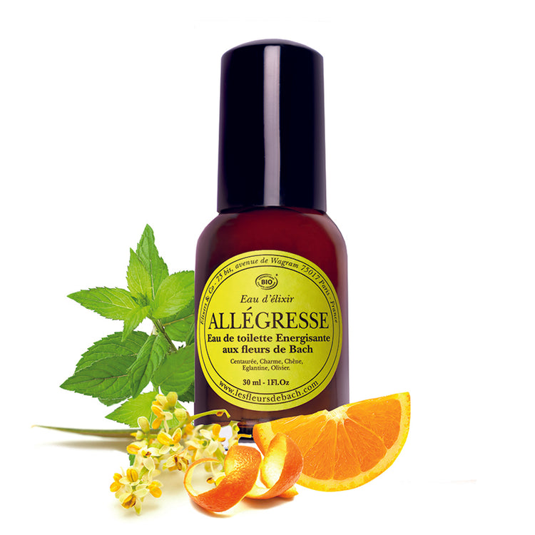 Eau de Toilette aux Fleurs de Bach - ALLEGRESSE EDT ENERGISANTE 30 ML