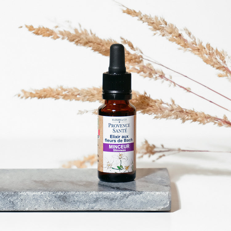 Elixir Composé aux Fleurs de Bach - MINCEUR 20ML BIO