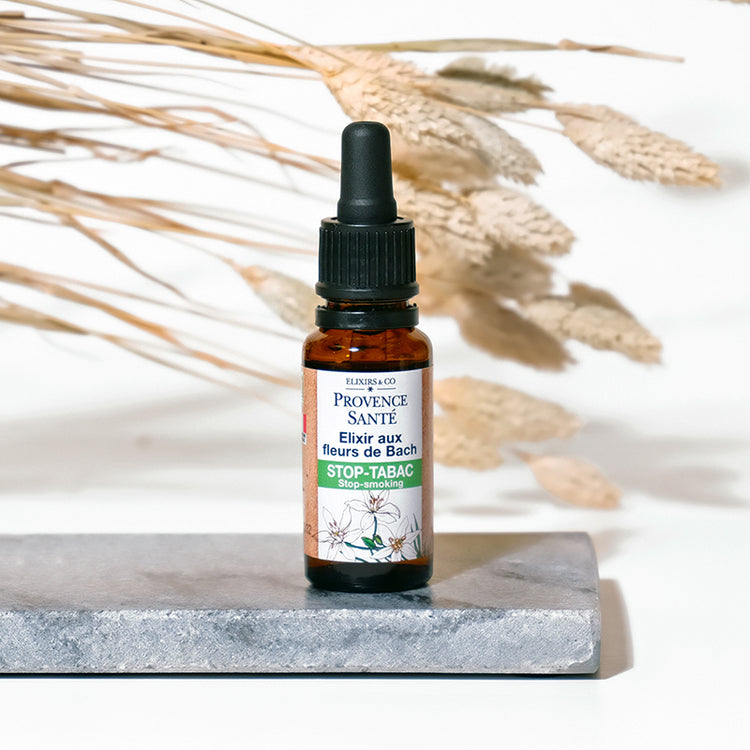 Elixir Composé aux Fleurs de Bach - STOP-TABAC 20ML BIO