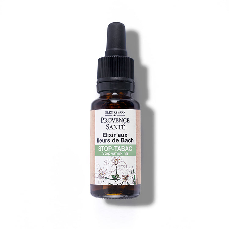 Elixir Composé aux Fleurs de Bach - STOP-TABAC 20ML BIO