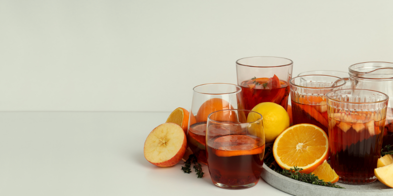 Sangria à la Spiruline : La Fraîcheur Revigorante Sans Alcool