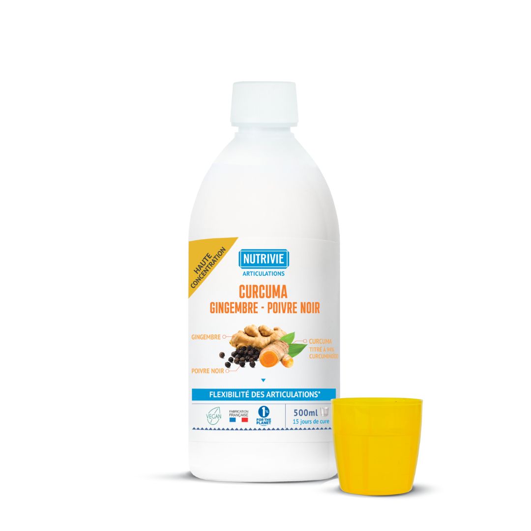 Curcuma, Gingembre, Poivre Noir